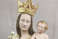 Restored image of Our Lady Mary